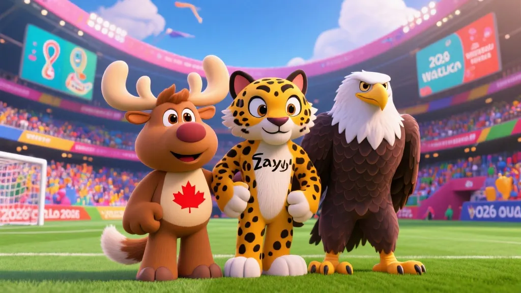 揭秘2026世界杯吉祥物：Maple、Zayu与Clutch背后的文化密码与狂欢寓意